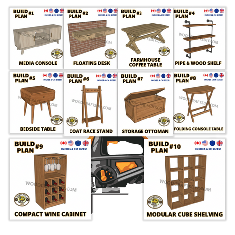 DIY Master Pack - 100+ Woodworking Projects – WoodCraftsDIY