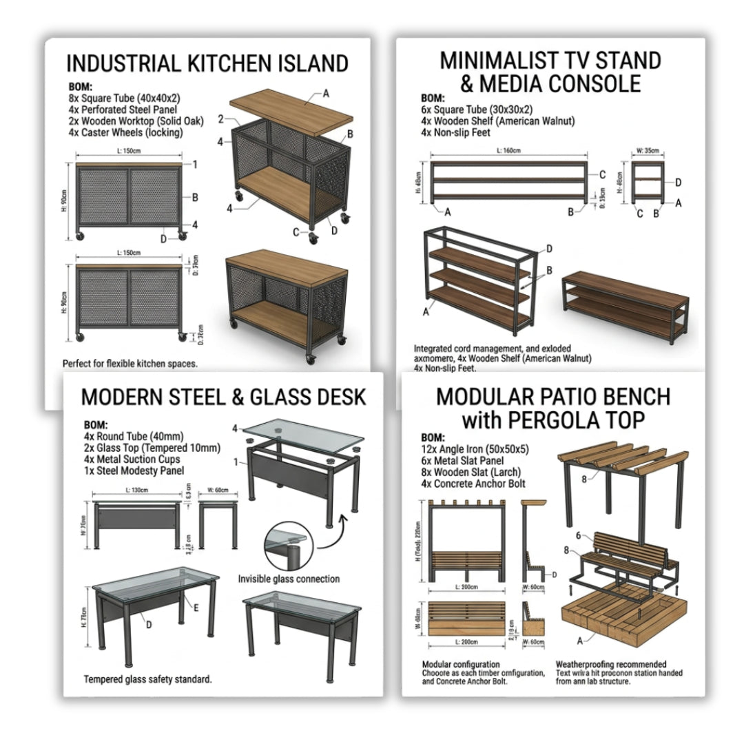 600+ Metalworking DIY Projects