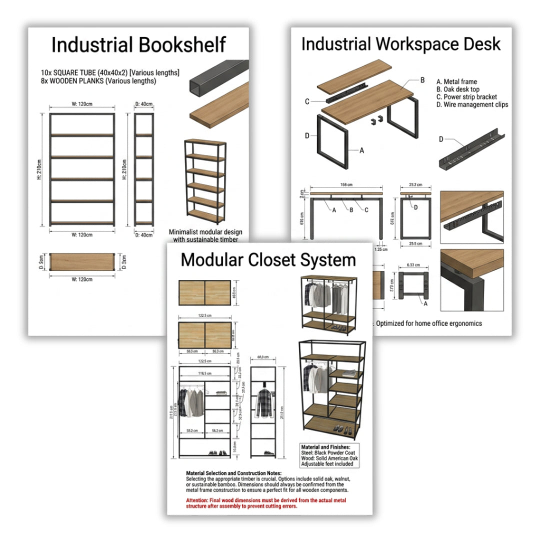 600+ Metalworking DIY Projects