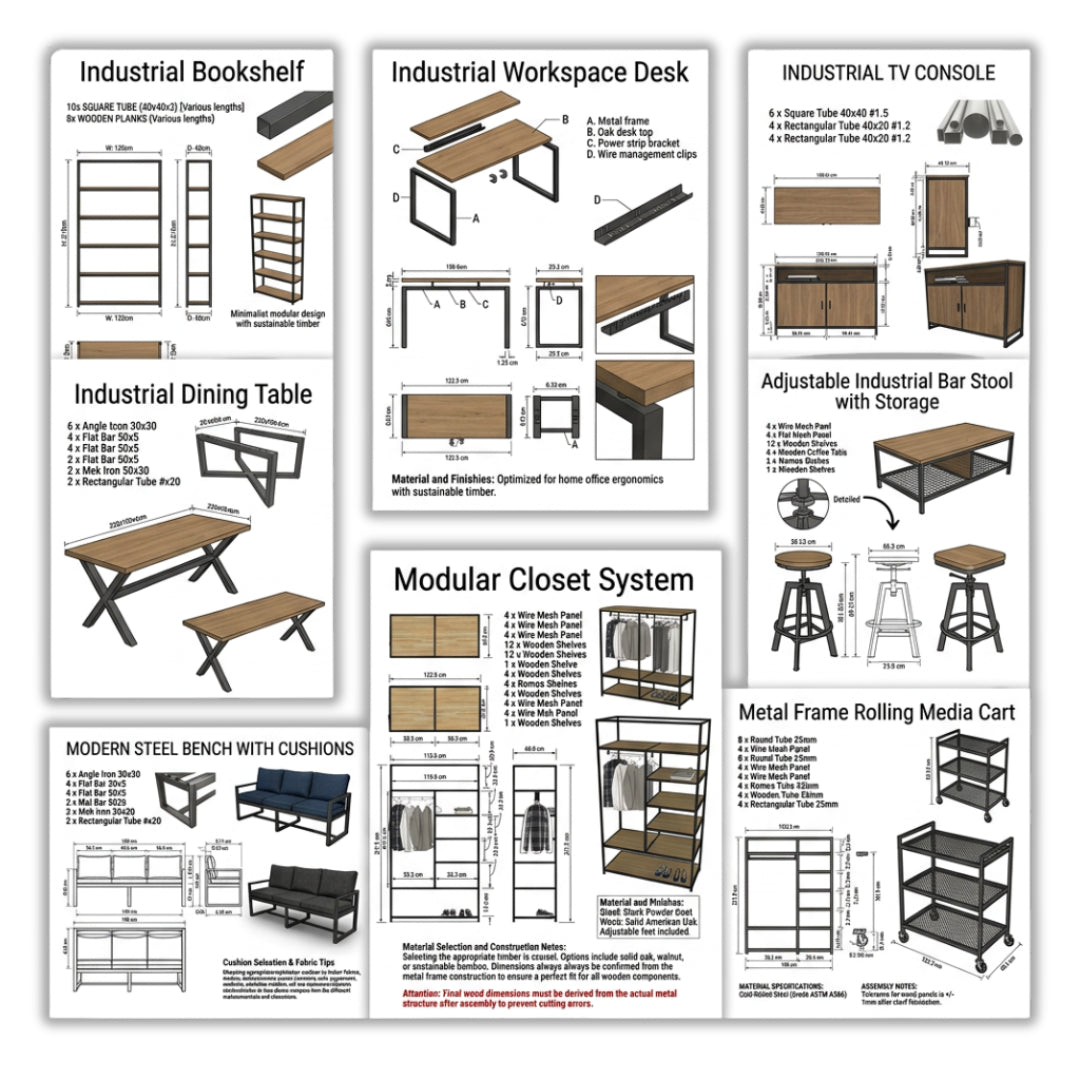 600+ Metalworking DIY Projects